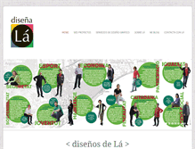 Tablet Screenshot of disena-la.com